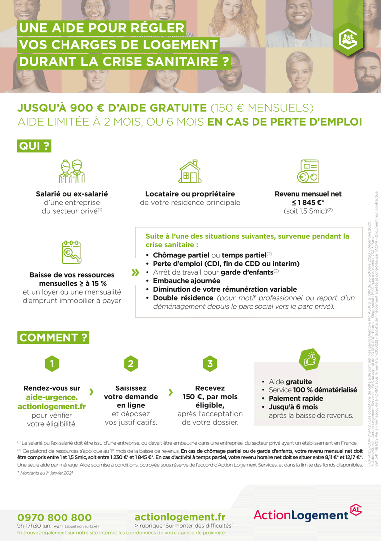 Fiche Action logement COVID