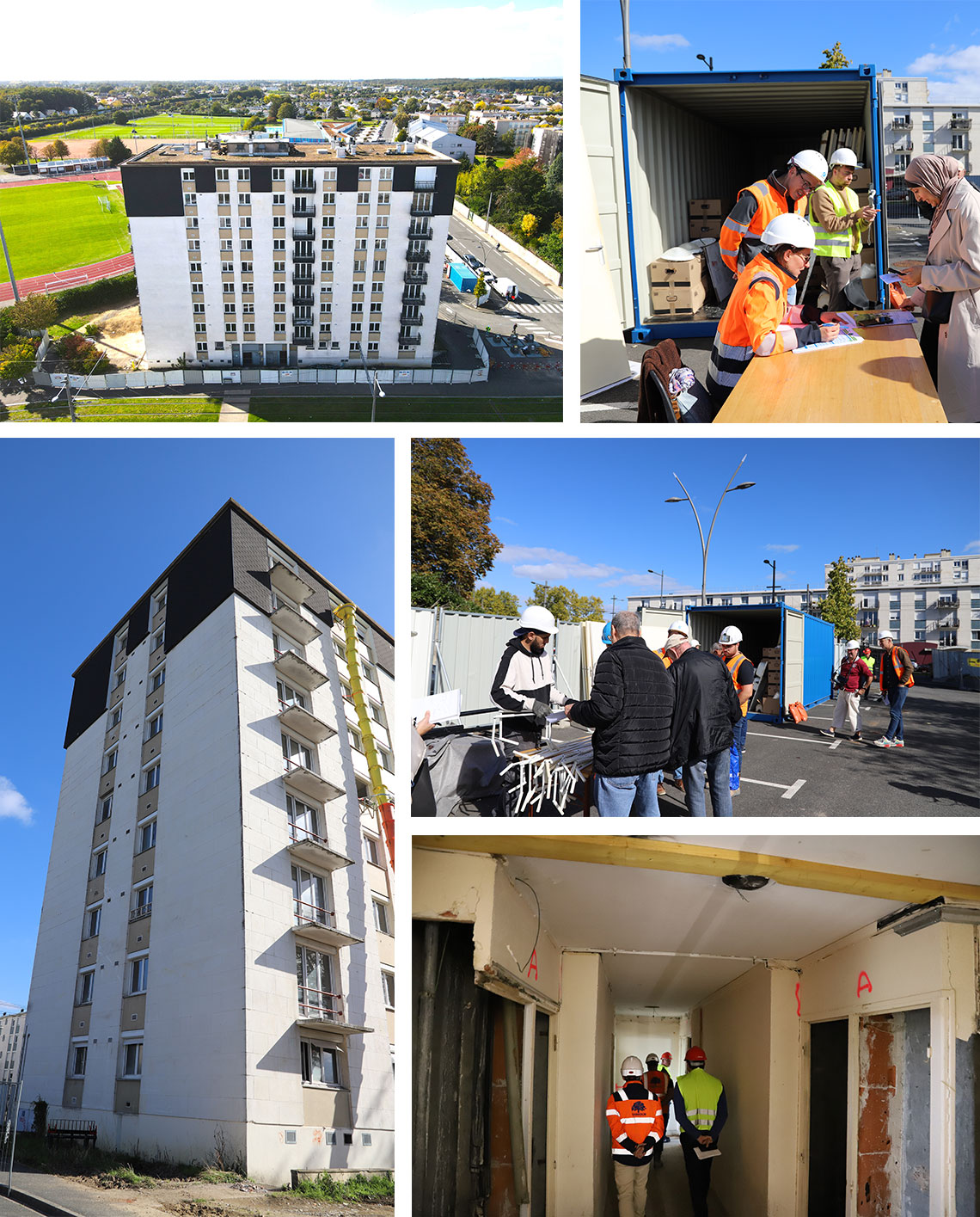 Tour Pradier &agrave; Jou&eacute;-l&egrave;s-Tours D&eacute;molition