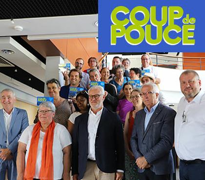 Remise des prix Coup de Pouce sous le soleil !