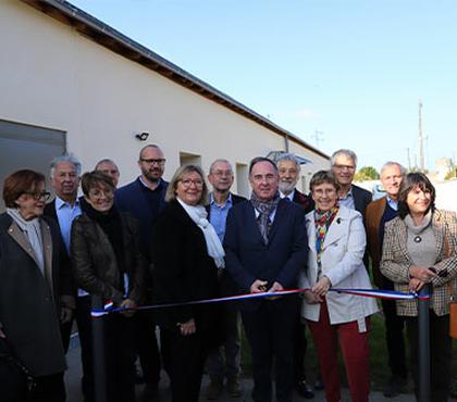 Inauguration de l’unité de vie « Les Petites Maisons » à Chambray-lès-Tours